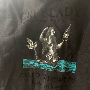 New never worn Nantucket Cisco Brewers Grey Lady Hoodie in black Size S